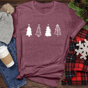 Christmas Tree Heathered Tee