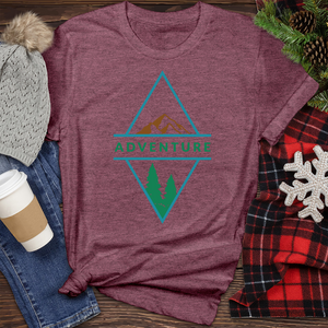 Adventure Mountain Heathered Tee