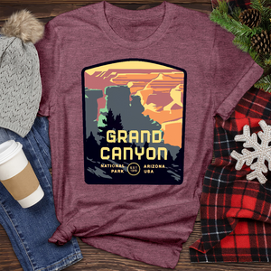 Grand Canyon Heathered Tee