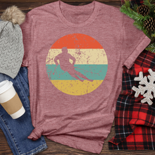 Load image into Gallery viewer, Retro Ski 01 Heathered Tee