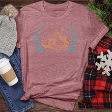 Load image into Gallery viewer, Mountain and Moon Heathered Tee