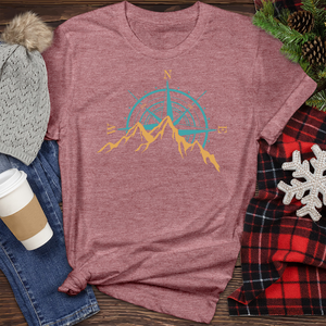 Mountain Compass Heathered Tee