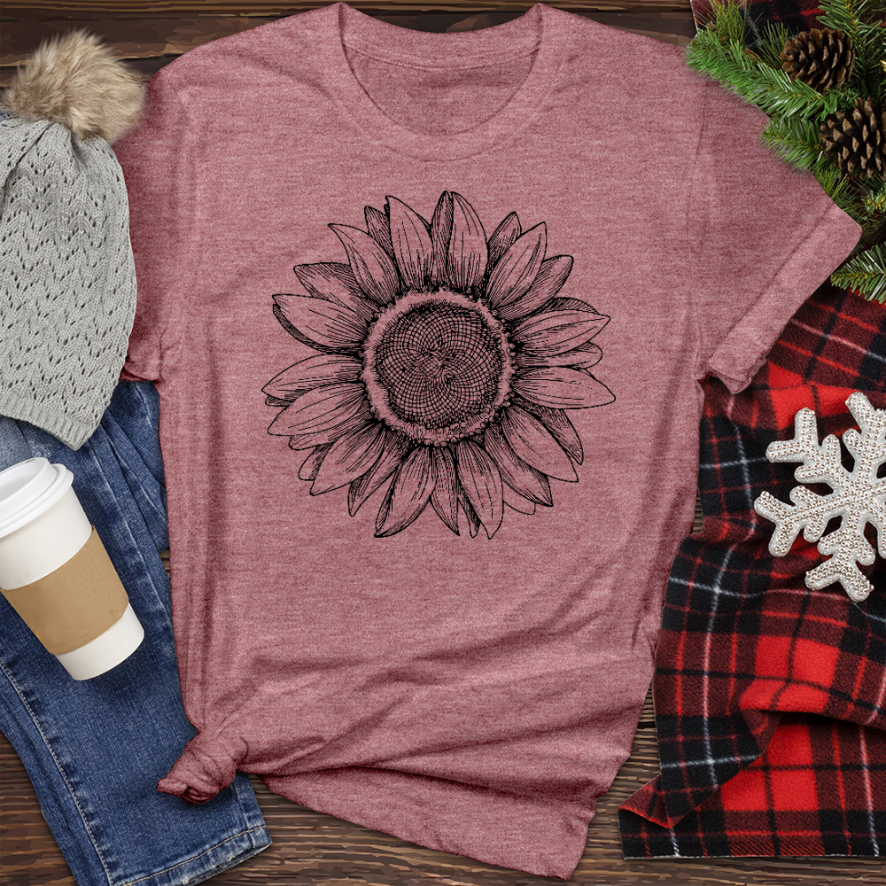 Sunflower Heathered Tee
