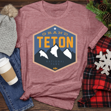 Load image into Gallery viewer, Grand Teton Heathered Tee