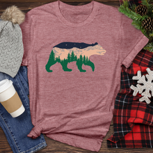 Load image into Gallery viewer, Nature Bear Heathered Tee