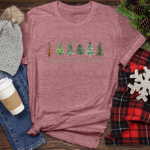Load image into Gallery viewer, Merry and Bright Heathered Tee