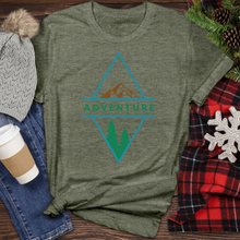 Load image into Gallery viewer, Adventure Mountain Heathered Tee