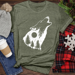 Wild Wolf Heathered Tee