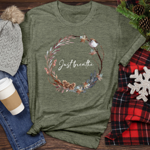 Load image into Gallery viewer, Just Breathe 2 Heathered Tee