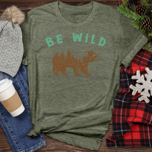 Load image into Gallery viewer, Be Wild Bear Heathered Tee