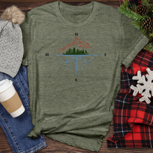 Load image into Gallery viewer, Compass Mountain Heathered Tee
