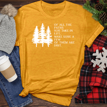 Load image into Gallery viewer, Of All The Paths Heathered Tee