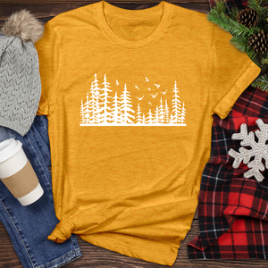 Wild with Bird 01 Heathered Tee