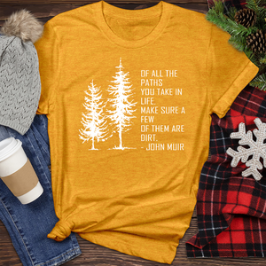 John Muir Heathered Tee Heathered Tee