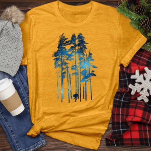 Winter Wolf Heathered Tee