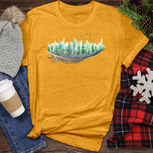 Load image into Gallery viewer, Feather Forest Heathered Tee