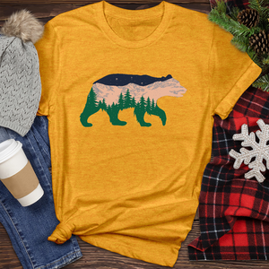 Nature Bear Heathered Tee