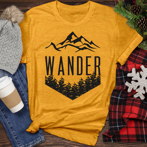 Wander Heathered Tee