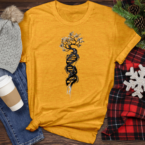 Dna Tree of Nature Heathered Tee