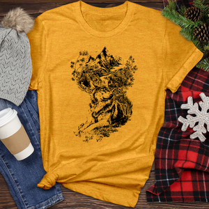 Wolf Mountain Heathered Tee