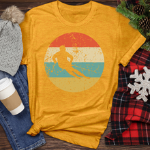 Load image into Gallery viewer, Retro Ski 01 Heathered Tee
