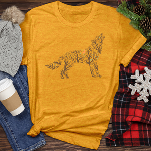 Wolf Tree Heathered Tee