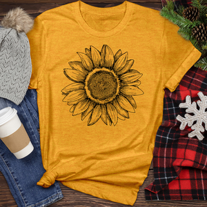 Sunflower Heathered Tee