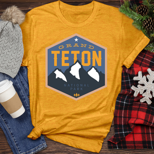 Grand Teton Heathered Tee