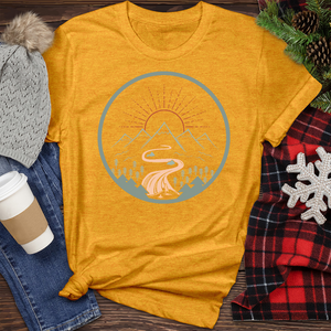Nature Illustration Heathered Tee