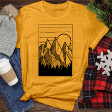Load image into Gallery viewer, Moon Mountain Heathered Tee