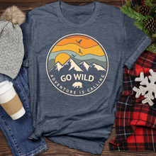 Load image into Gallery viewer, Go Wild Heathered Tee