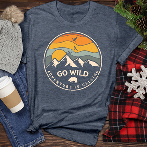 Go Wild Heathered Tee