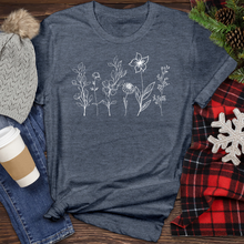 Load image into Gallery viewer, Various Flowers Heathered Tee