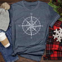 Load image into Gallery viewer, Compass Heathered Tee