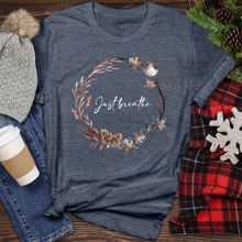 Load image into Gallery viewer, Just Breathe 2 Heathered Tee
