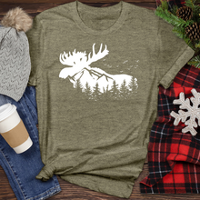 Load image into Gallery viewer, Moose Nature Heathered Tee