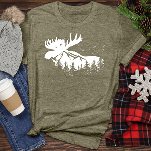 Moose Nature Heathered Tee