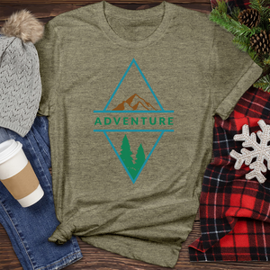 Adventure Mountain Heathered Tee