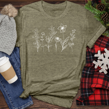 Load image into Gallery viewer, Various Flowers Heathered Tee