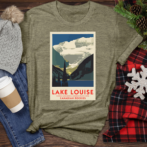 Lake Louise Heathered Tee