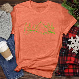 Mountain 02 Heathered Tee