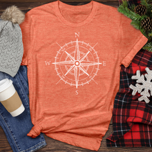 Load image into Gallery viewer, Compass Heathered Tee