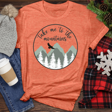 Load image into Gallery viewer, Take Me to the Mountain Heathered Tee
