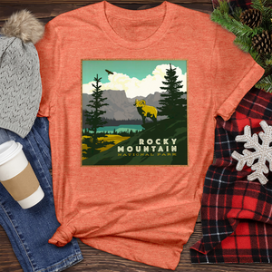 Rocky Mountain 02 Heathered Tee