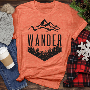 Wander Heathered Tee
