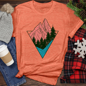 Mountain Tree Heathered Tee