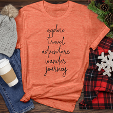 Load image into Gallery viewer, 5 Rules Of Life Heather Tee
