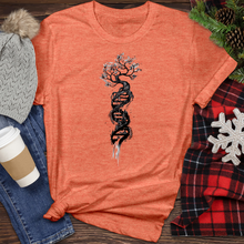 Load image into Gallery viewer, Dna Tree of Nature Heathered Tee