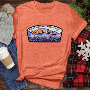 Rocky Mountain 02 Heathered Tee