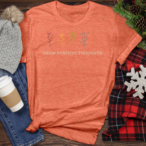 Grow Positive Heathered Tee